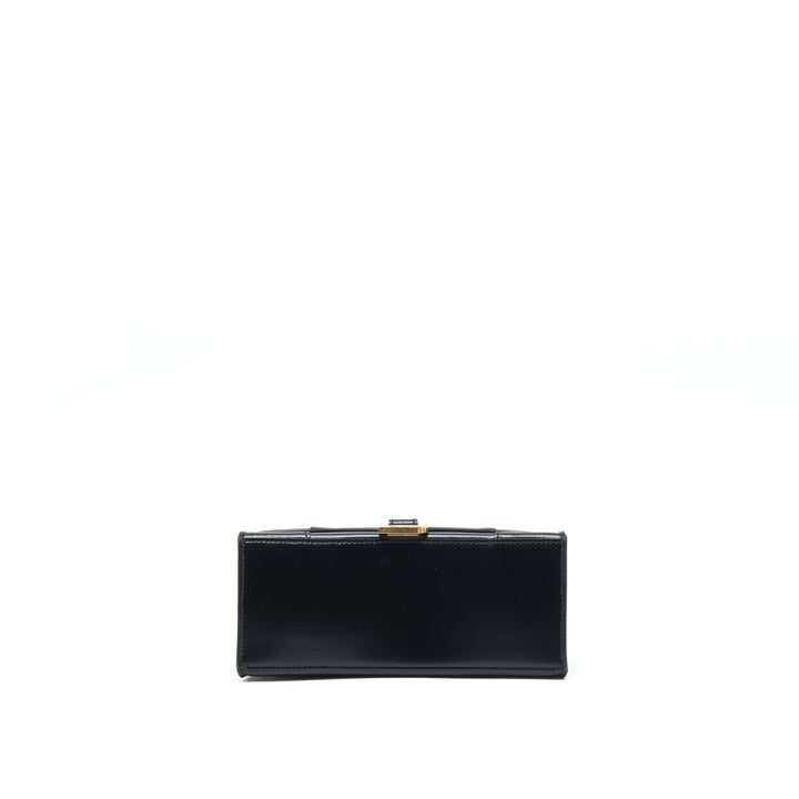 Top Quality Balenciaga Hourglass S Calfskin Black GHW