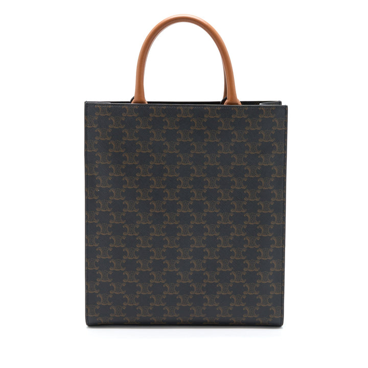 Top Quality Celine Vertical Cabas Triomphe Canvas