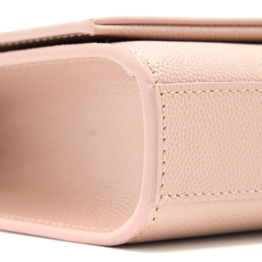 Saint Laurent Kate Tassel Grained Calfskin Pink SHW