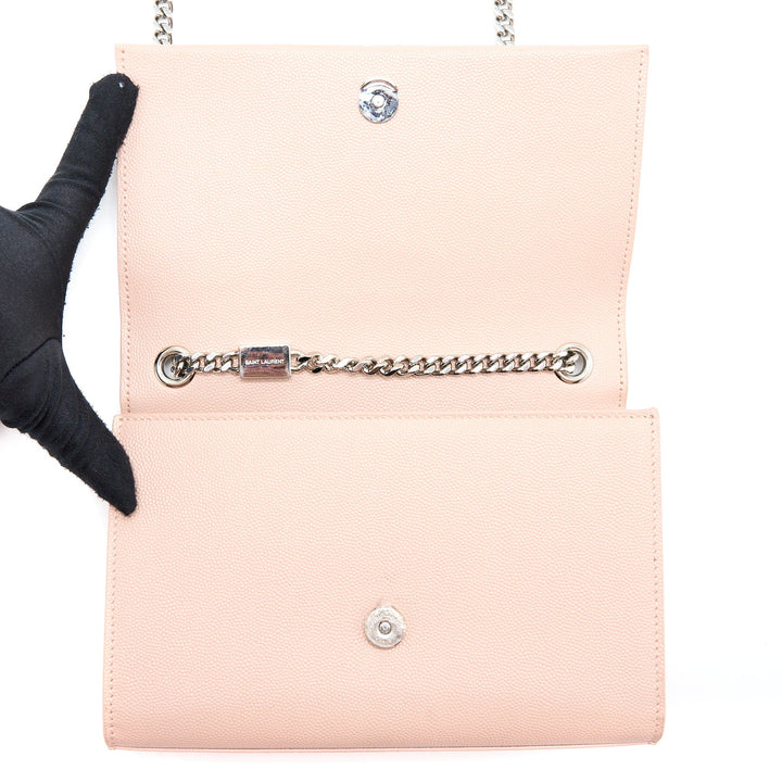 Saint Laurent Kate Tassel Grained Calfskin Pink SHW