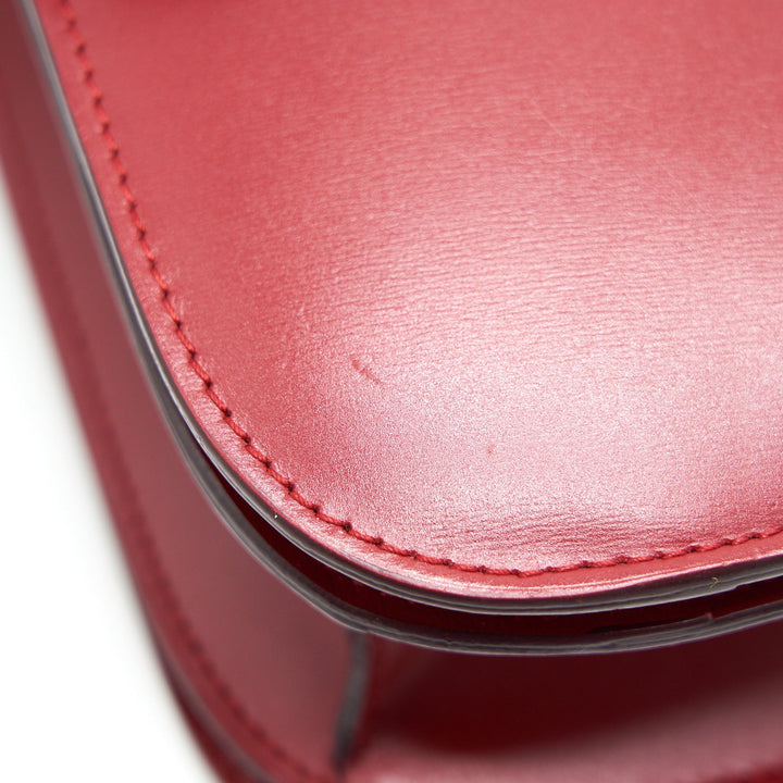 Celine Medium Classic Bag Red with