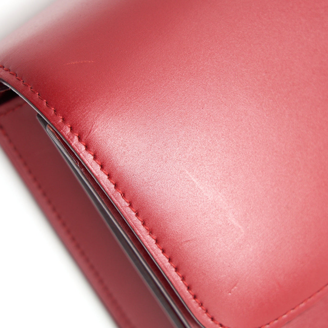 Celine Medium Classic Bag Red with