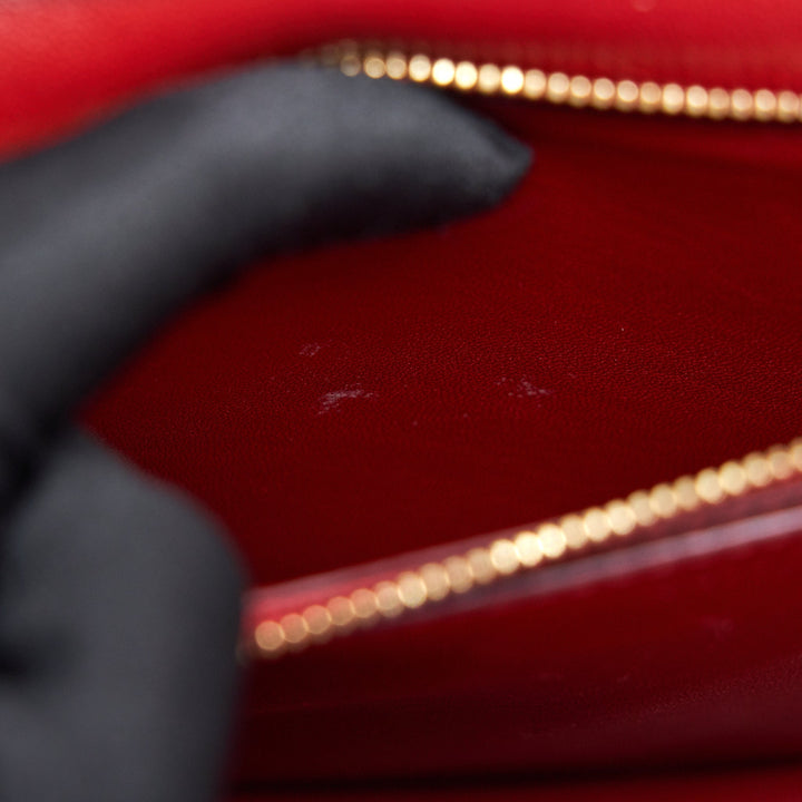 Celine Medium Classic Bag Red with