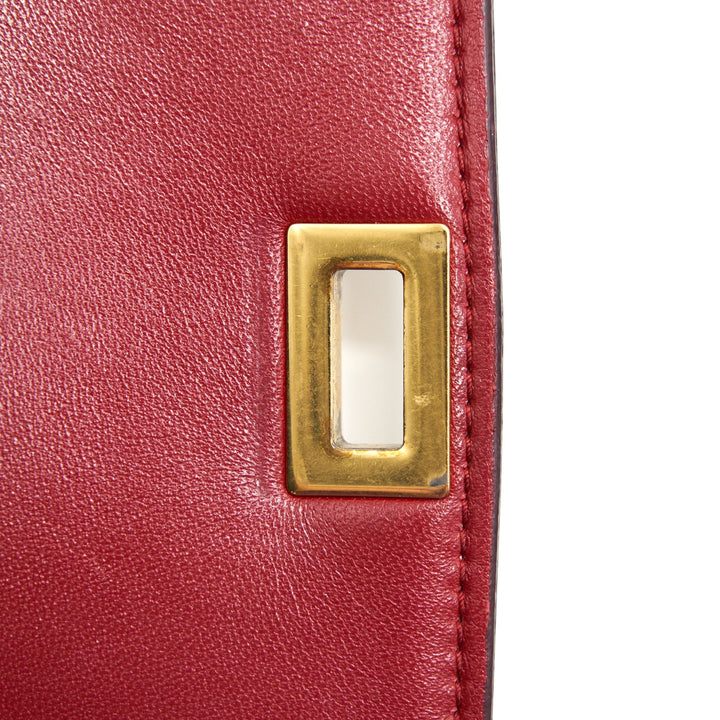 Celine Medium Classic Bag Red with