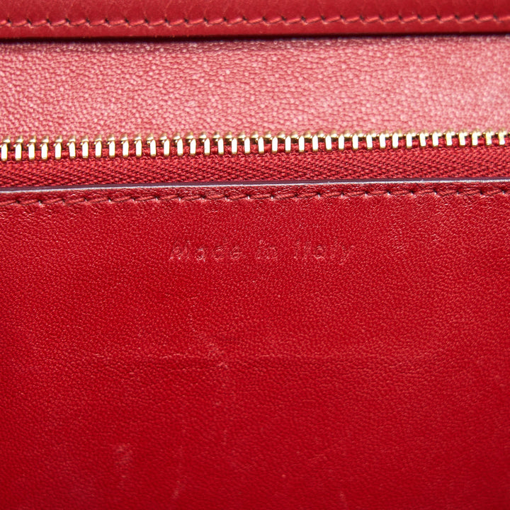 Celine Medium Classic Bag Red with