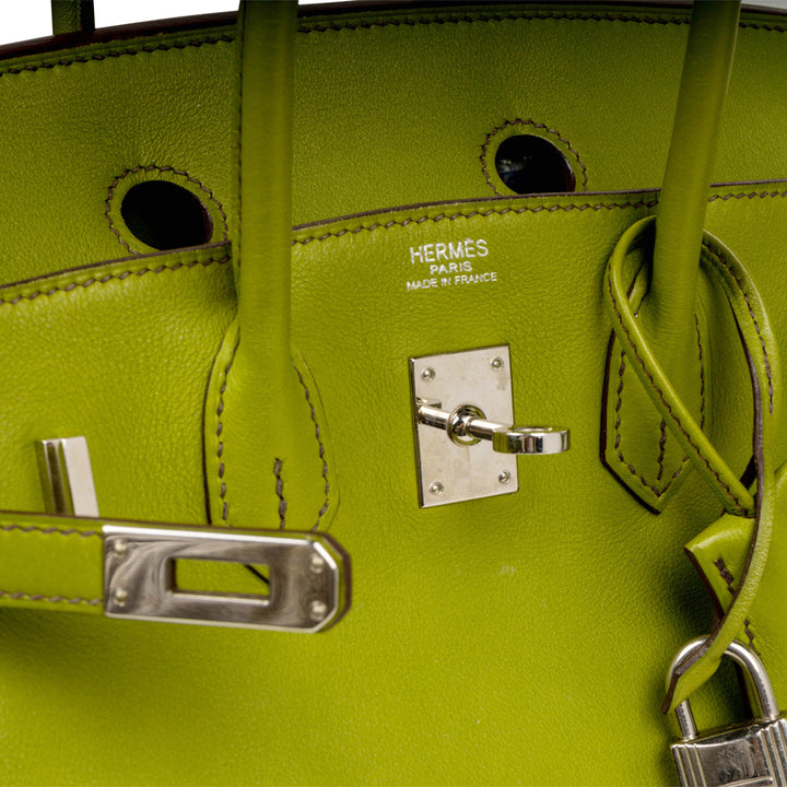 Birkin 25 - Vert Anis Swift