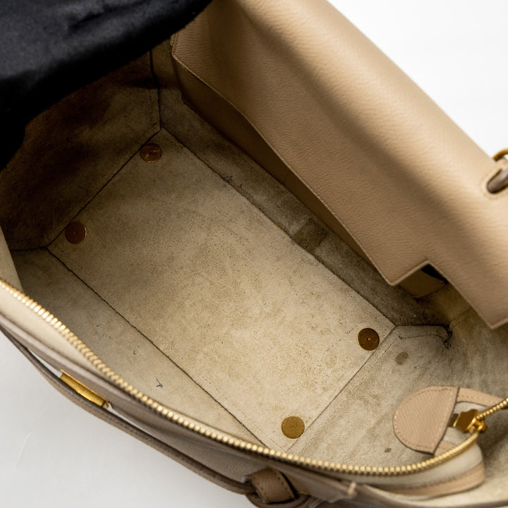 Celine Mini Belt Bag Grained Calfskin Light Beige