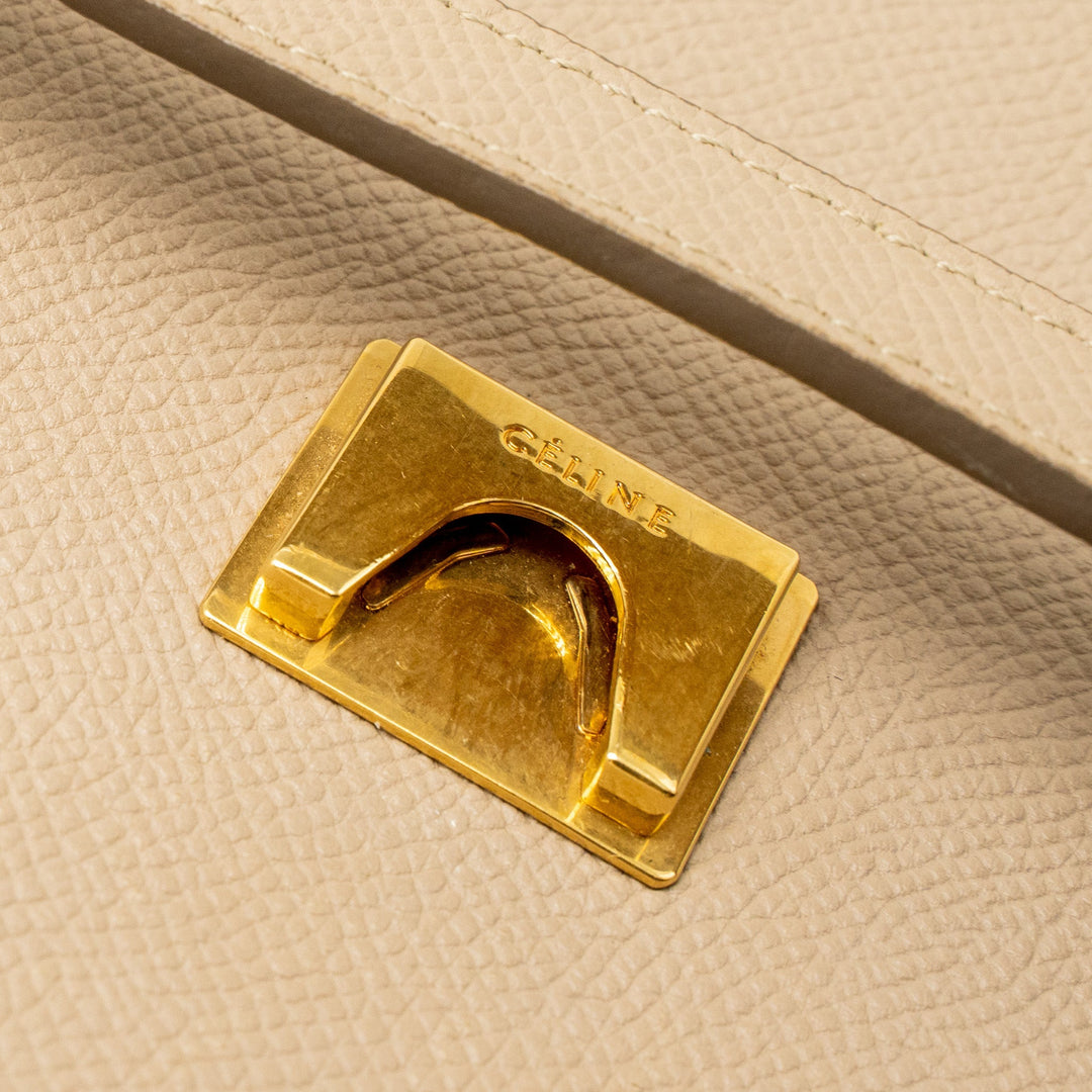 Celine Mini Belt Bag Grained Calfskin Light Beige