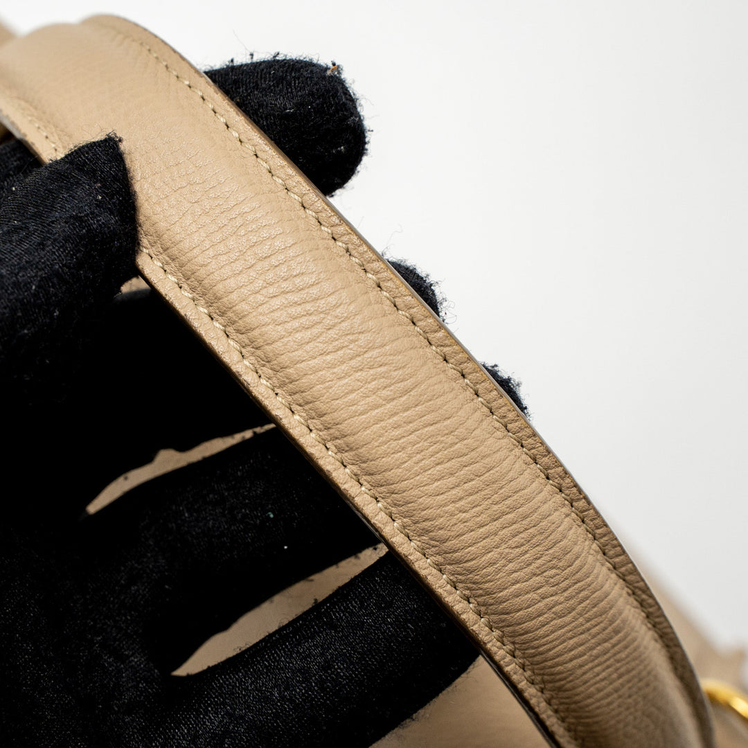 Celine Mini Belt Bag Grained Calfskin Light Beige