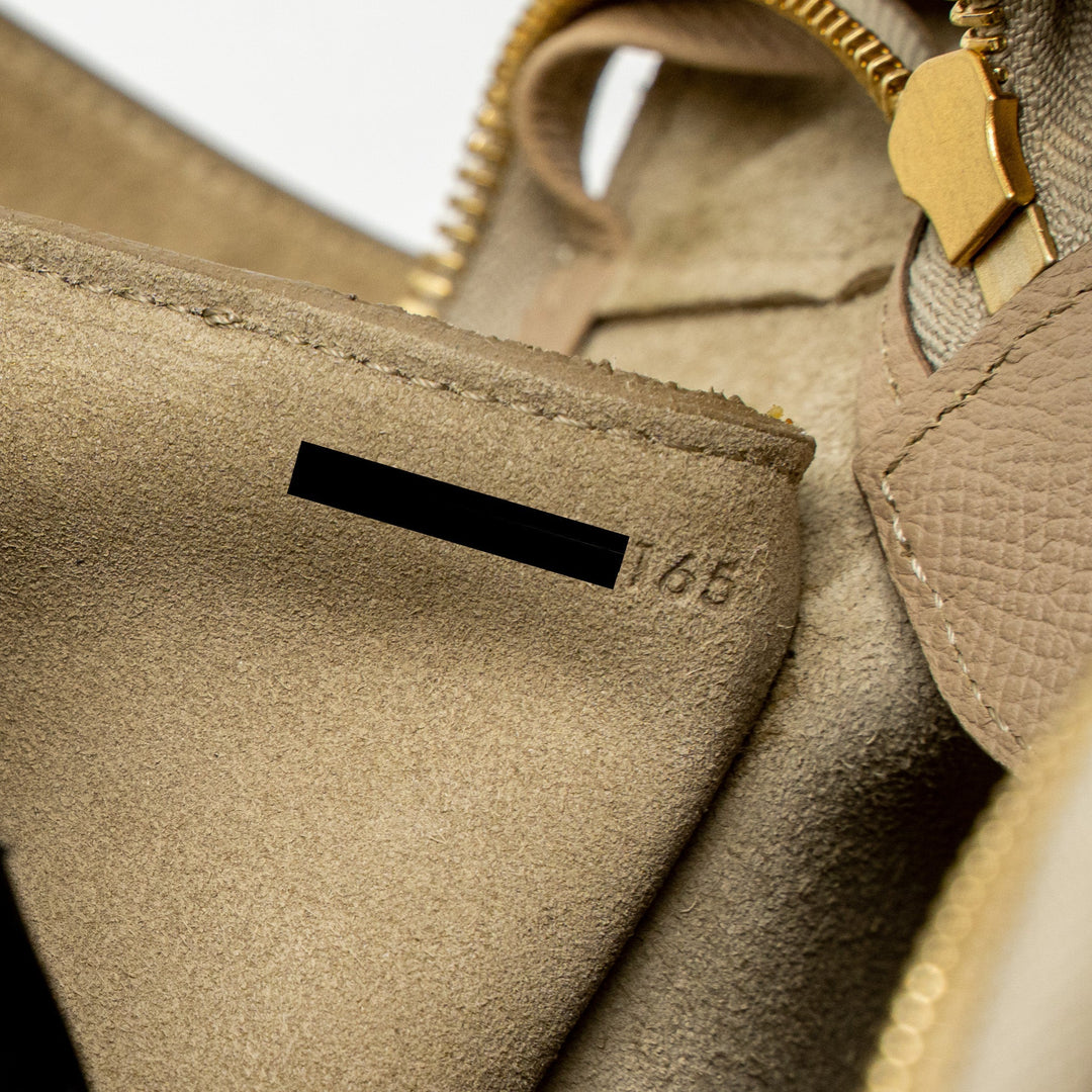 Celine Mini Belt Bag Grained Calfskin Light Beige