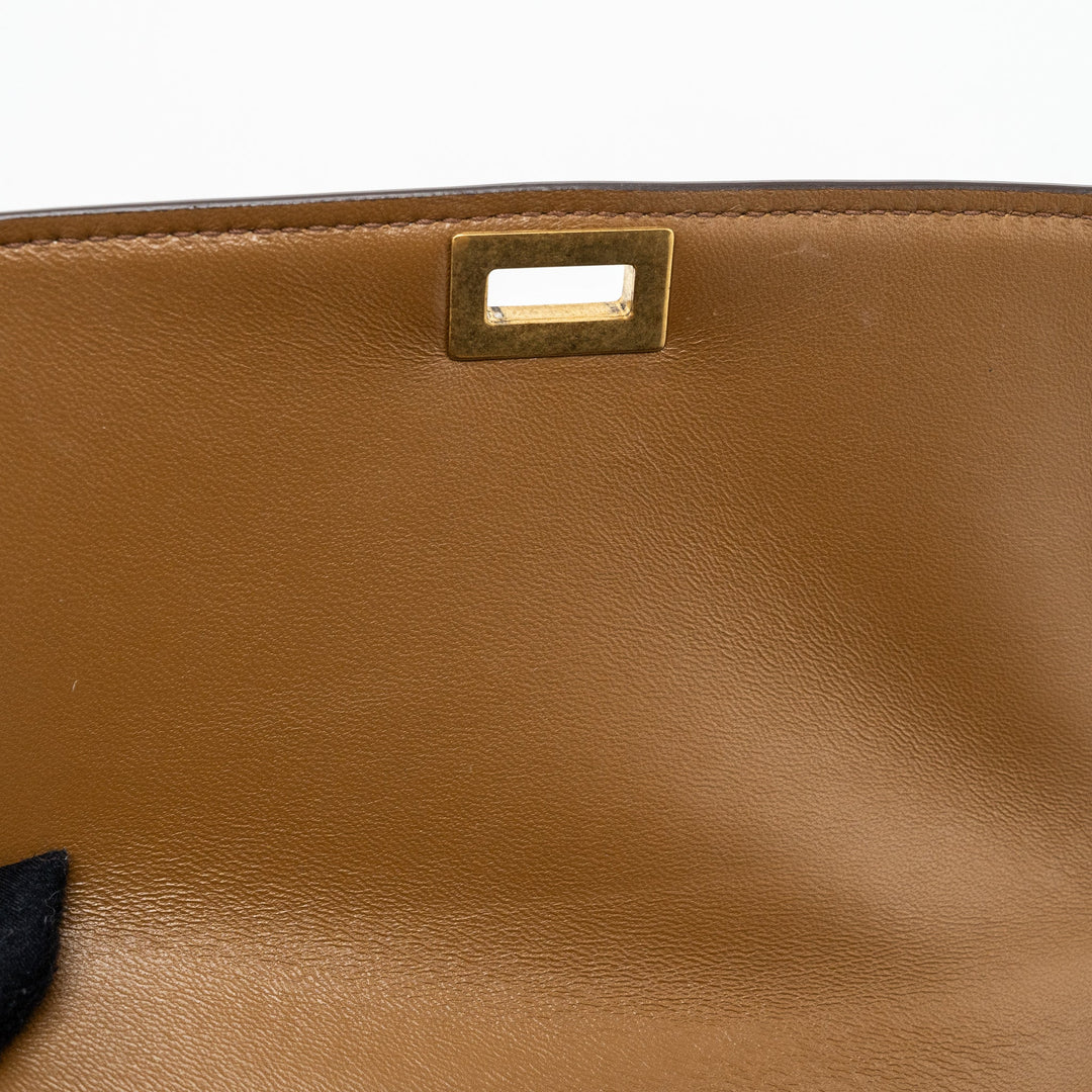 Celine Medium Box Calfskin Camel