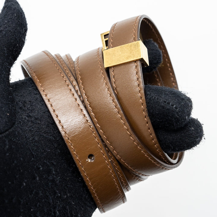 Celine Medium Box Calfskin Camel
