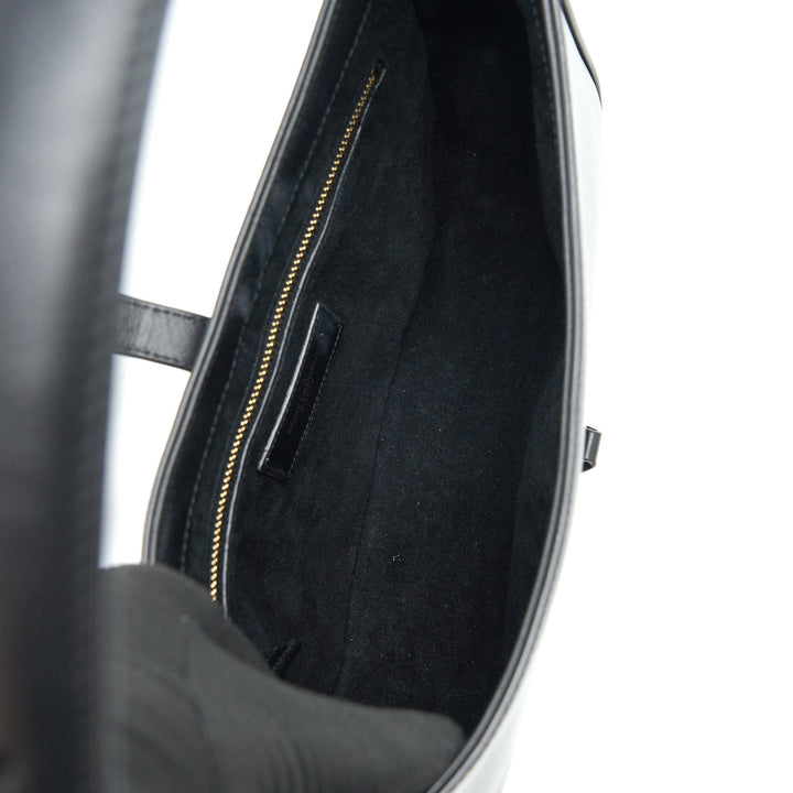 Saint Laurent Le 5 A 7 Hobo Bag calfskin black GHW