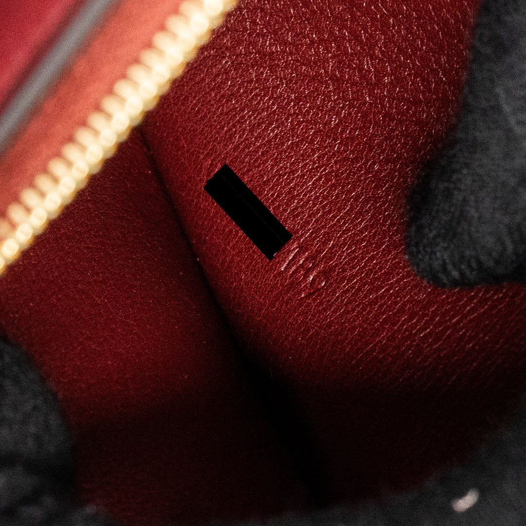 Celine frame bag calfskin ruby / apricot