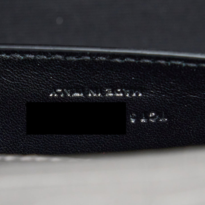 Saint Laurent Kate Bag Croc Embossed-Calfskin Grey SHW