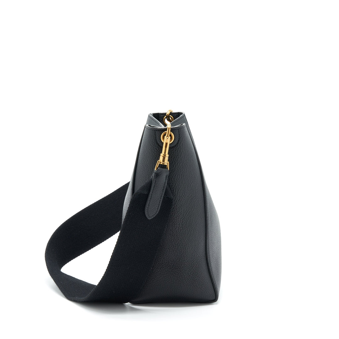 Top Quality Celine Small Sangle Bucket Bag Soft Grained Calfskin Black