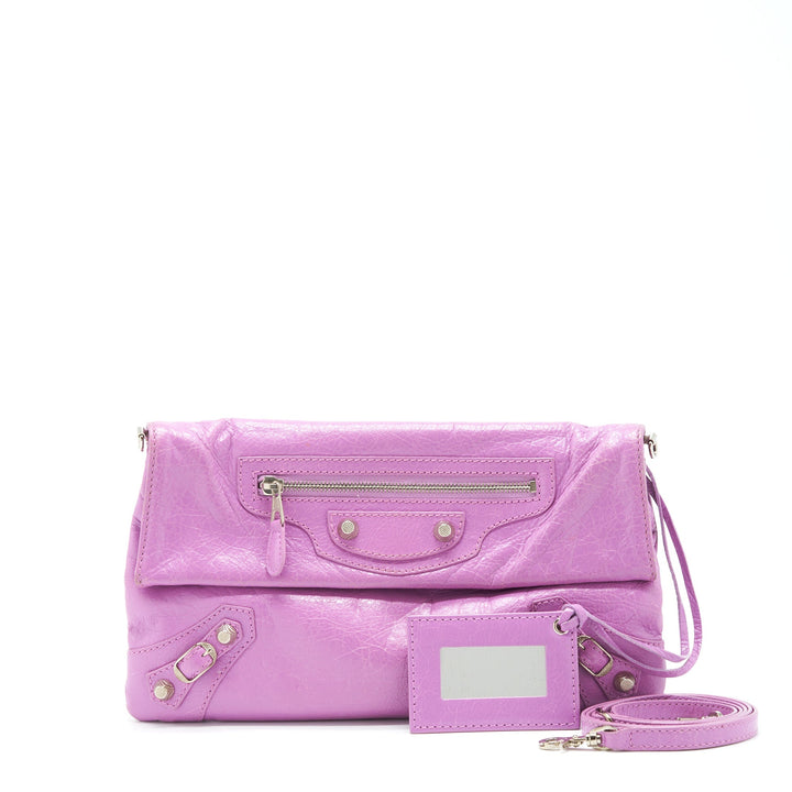 balenciaga Classic Crossbody Bag Pink SHW