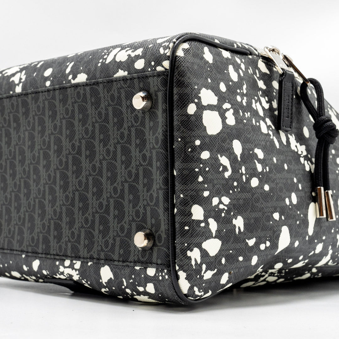 Top quality Dior homme Rider bag canvas multicolour black / grey