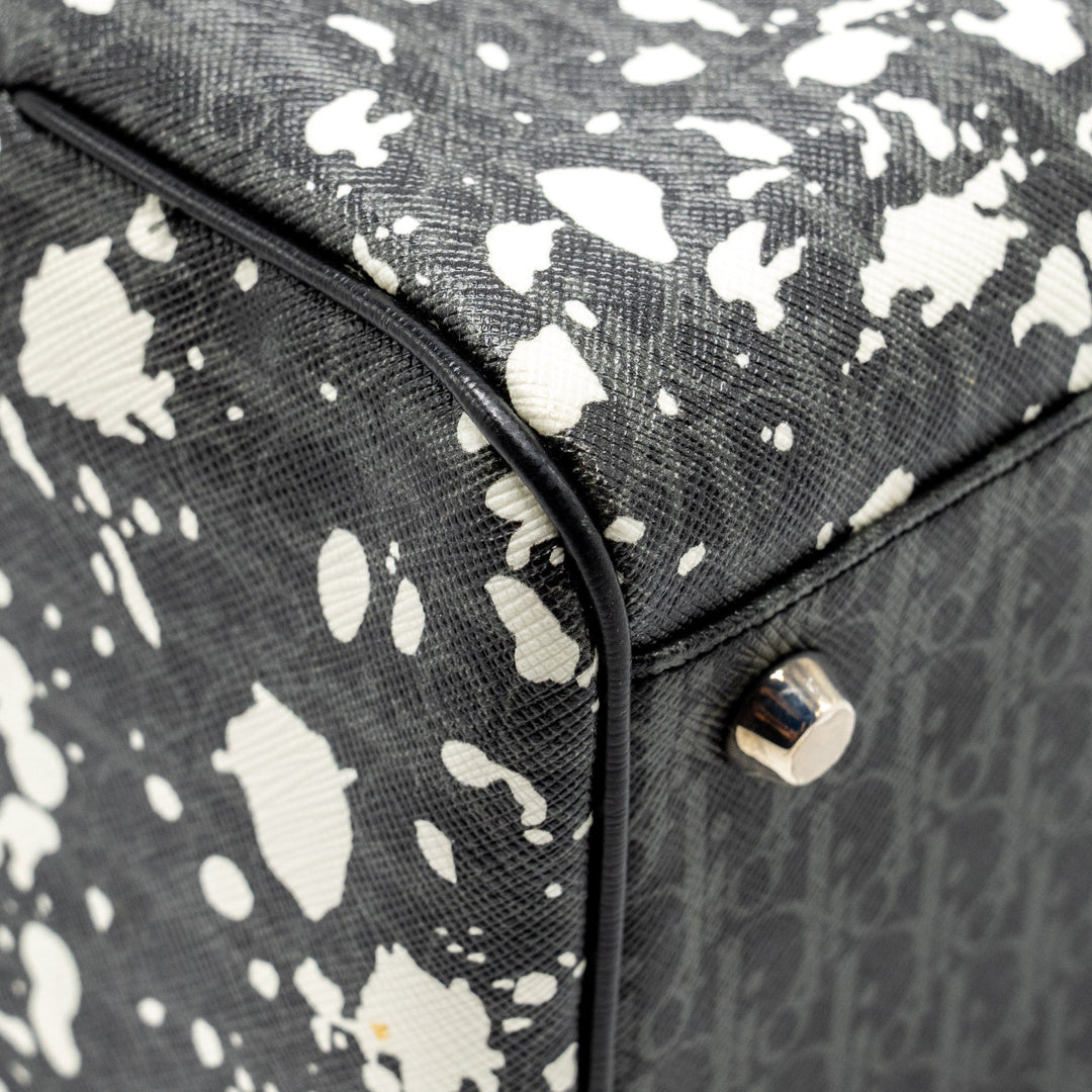 Top quality Dior homme Rider bag canvas multicolour black / grey