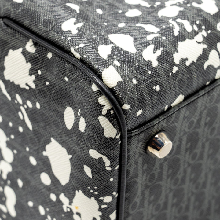 Top quality Dior homme Rider bag canvas multicolour black / grey