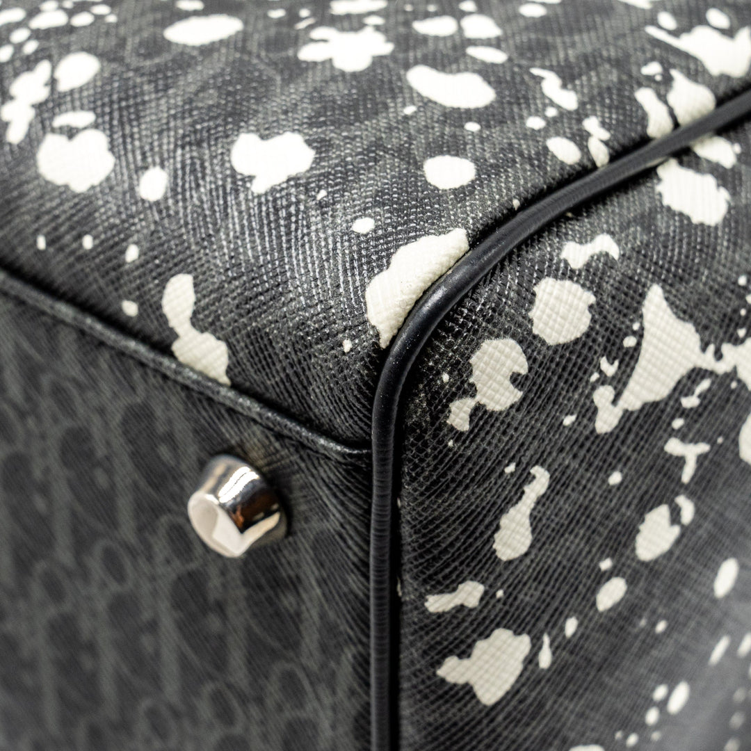 Top quality Dior homme Rider bag canvas multicolour black / grey