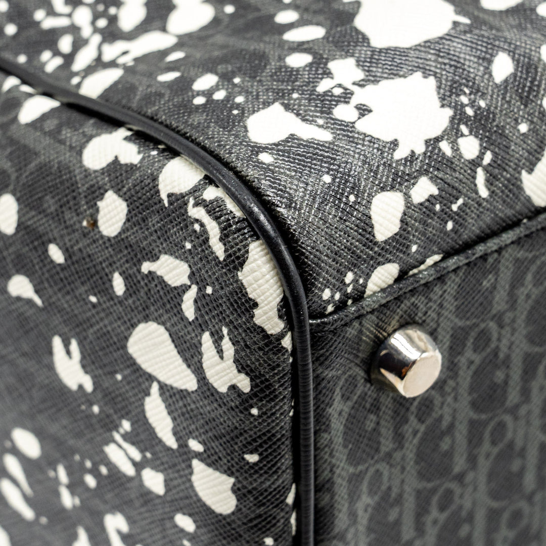 Top quality Dior homme Rider bag canvas multicolour black / grey