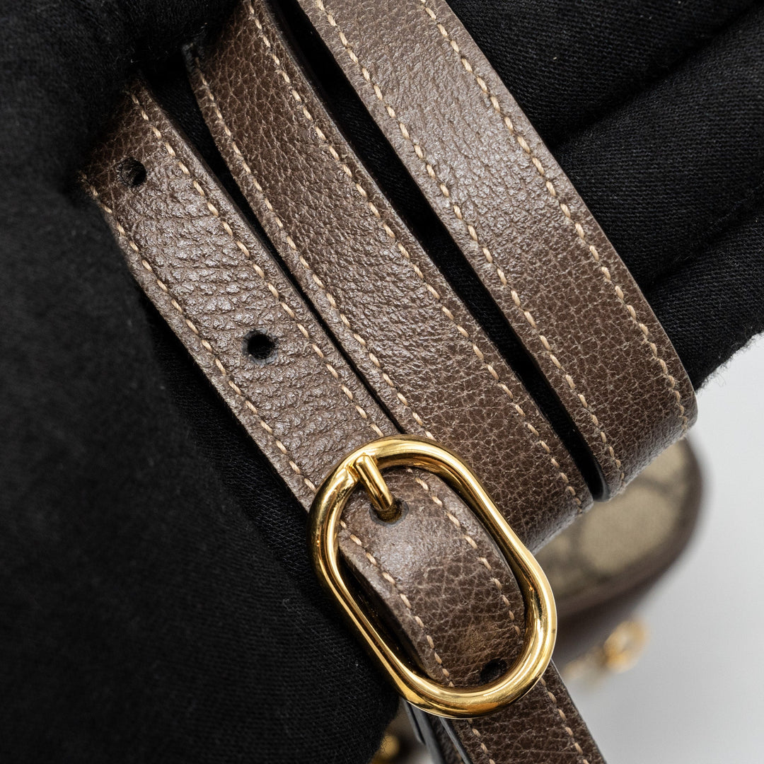 Gucci Ophidia GG supreme zip crossbody bag Canvas / leather
