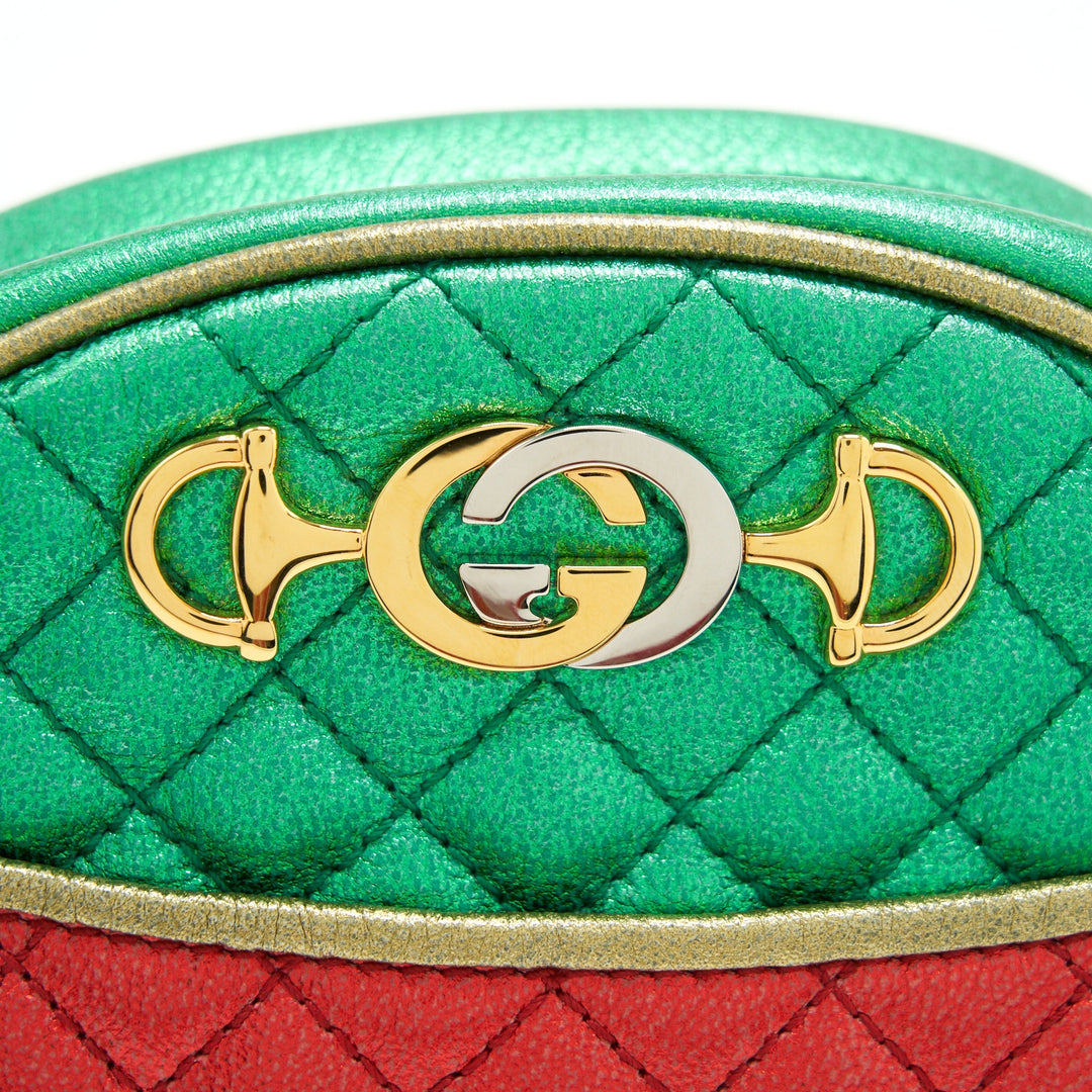 Gucci Small Crossbody Bag Green/red