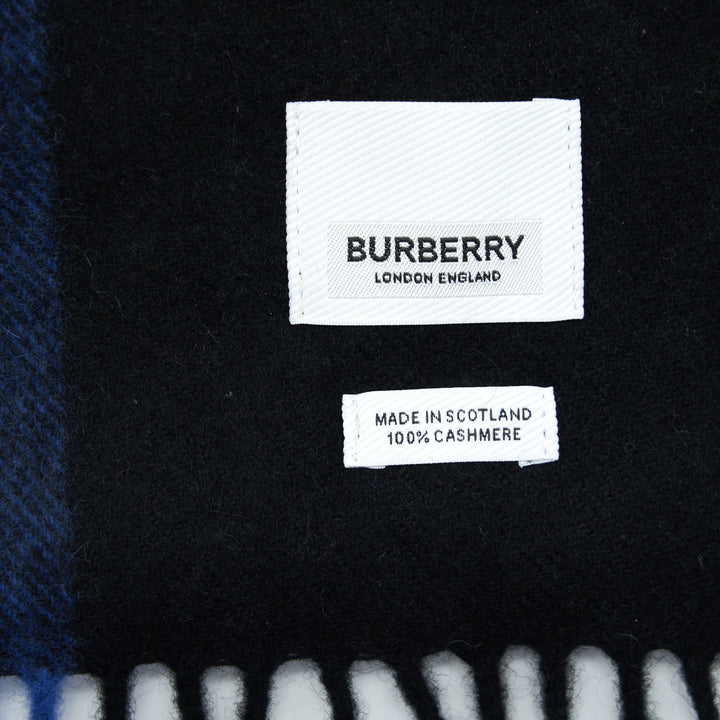 Burberry Check Cashmere Scarf
