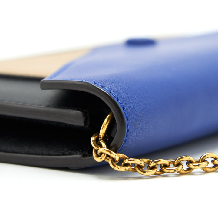 Top Quality Celine Pocket Envelope Wallet On Chain Multi-colour