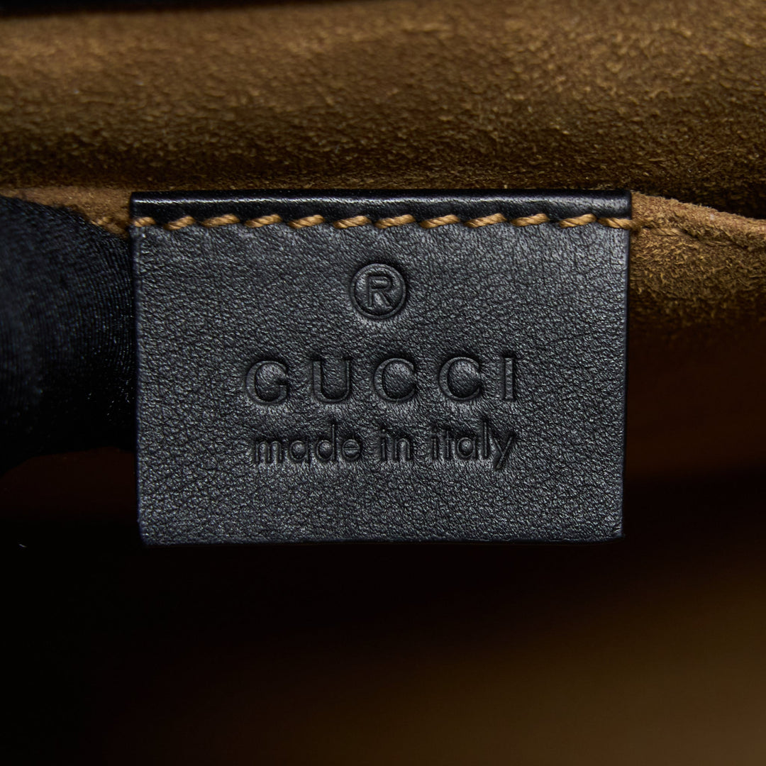Gucci Web Padlock Crossbody Bag