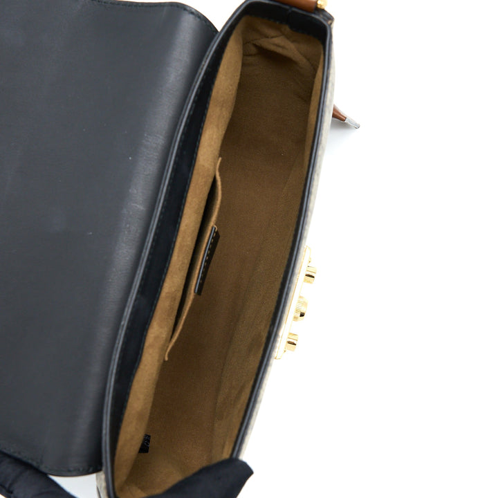 Gucci Web Padlock Crossbody Bag