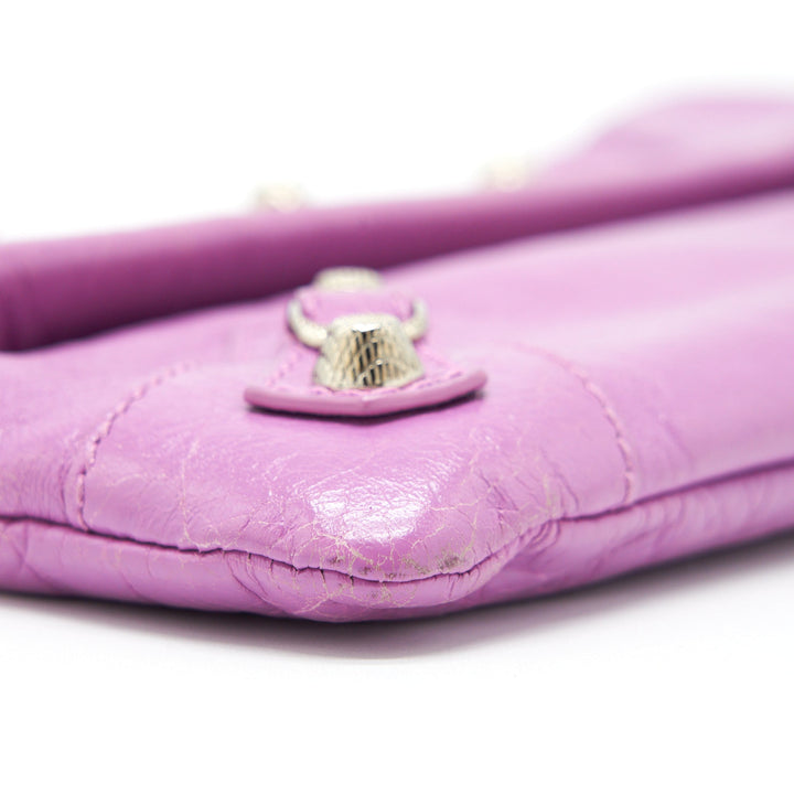 balenciaga Classic Crossbody Bag Pink SHW