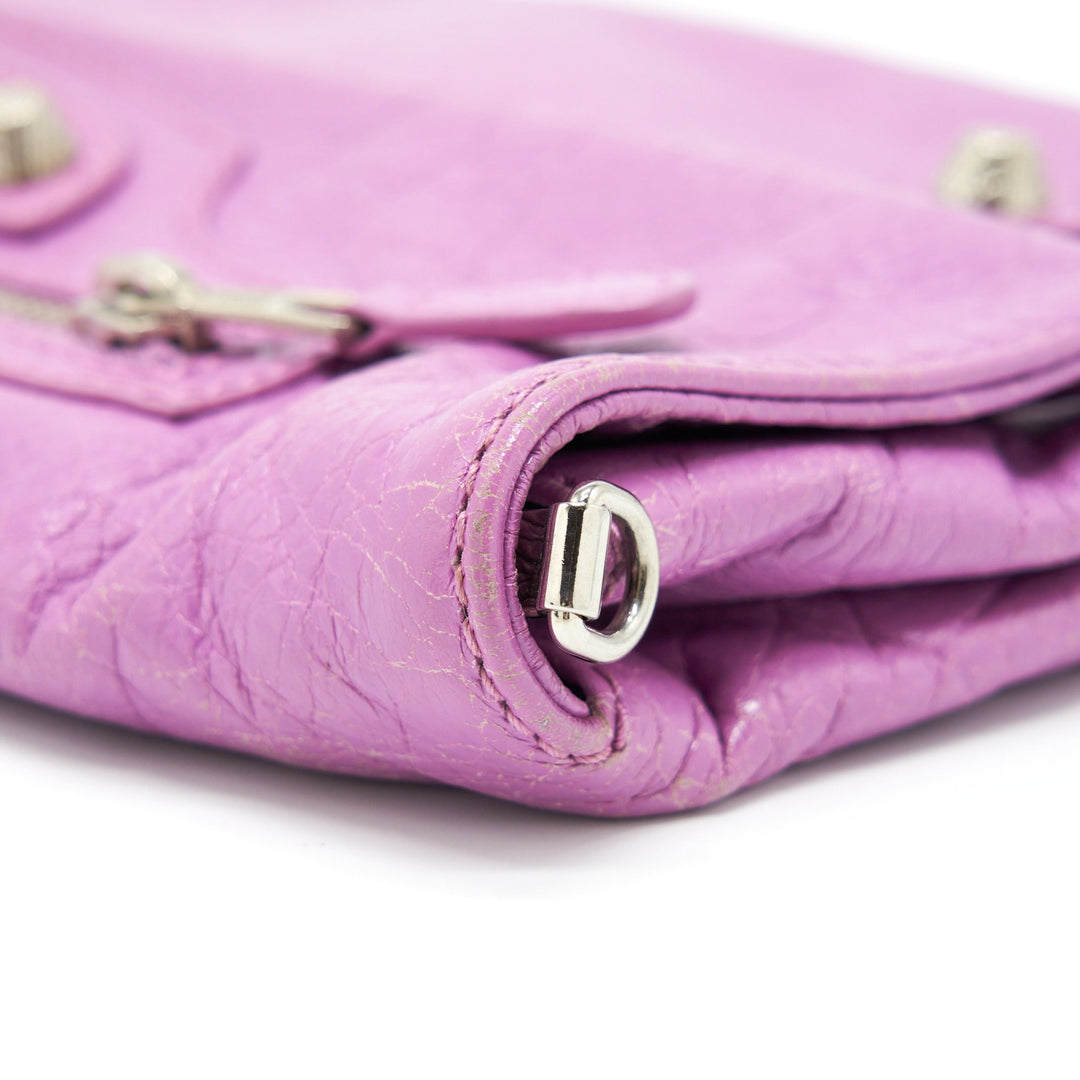 balenciaga Classic Crossbody Bag Pink SHW