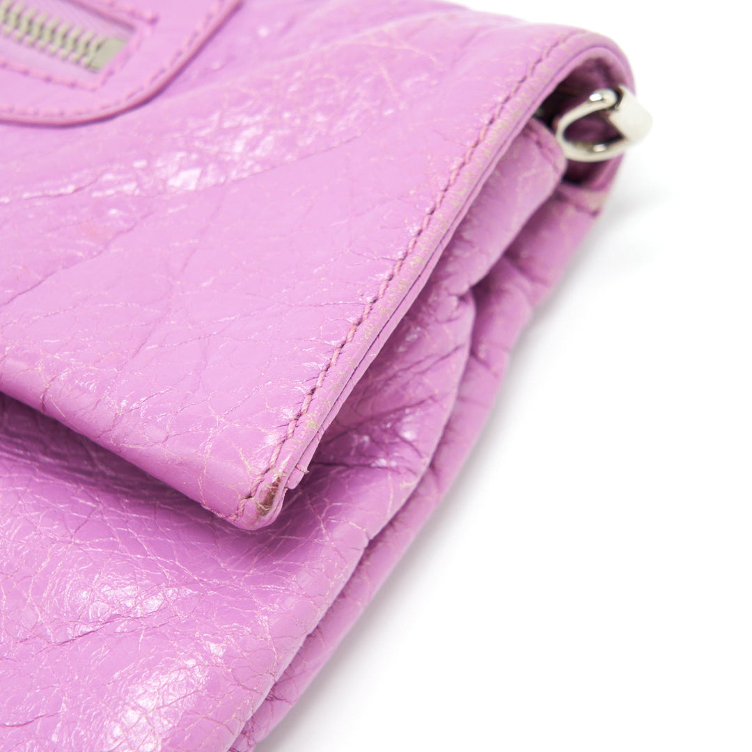 balenciaga Classic Crossbody Bag Pink SHW