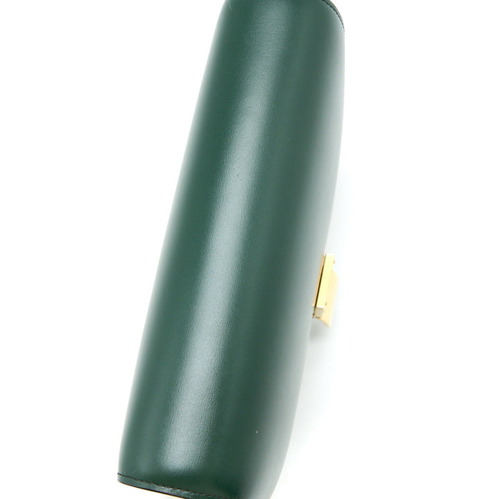 Celine Medium Classic Box Bag Calfskin Green