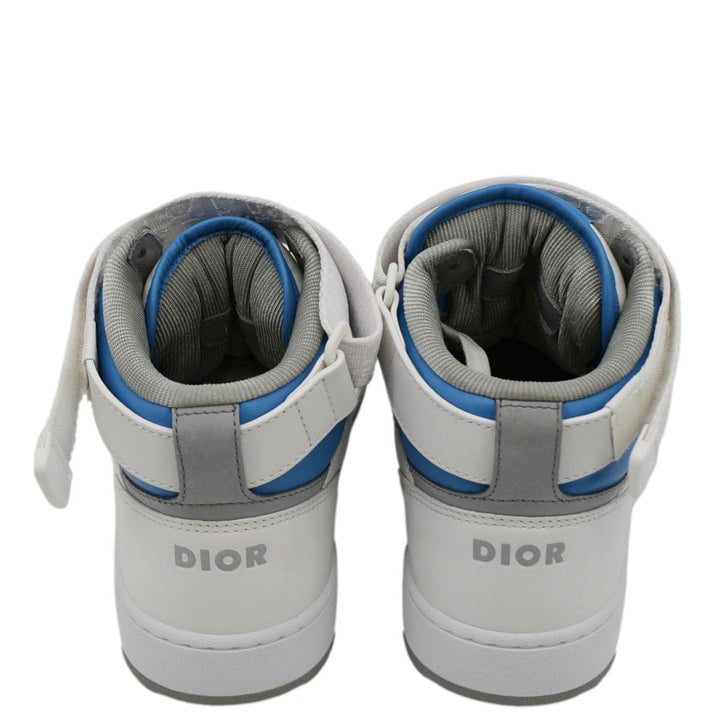 CHRISTIAN Top quality Dior B27 Mid Top Oblique Galaxy Perforated Sneakers White