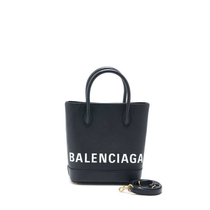 Top Quality Balenciaga Tote Bag Calfskin Black GHW