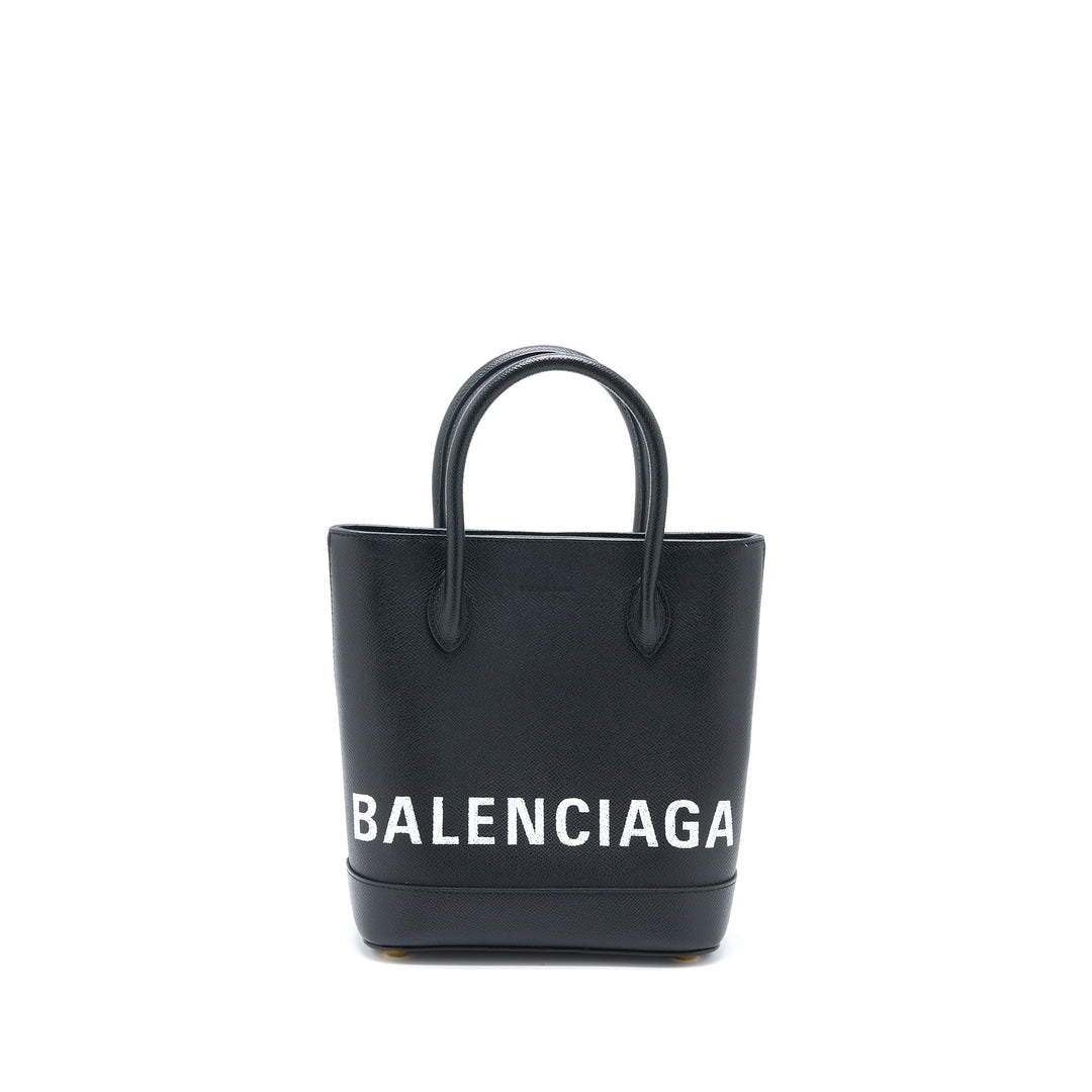 Top Quality Balenciaga Tote Bag Calfskin Black GHW