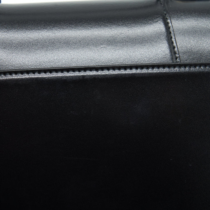 Top Quality Balenciaga Hourglass S Calfskin Black GHW