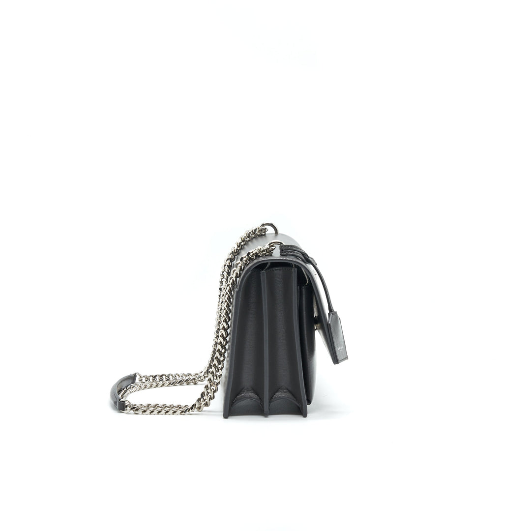 Saint Laurent Medium Sunset Dark Grey SHW
