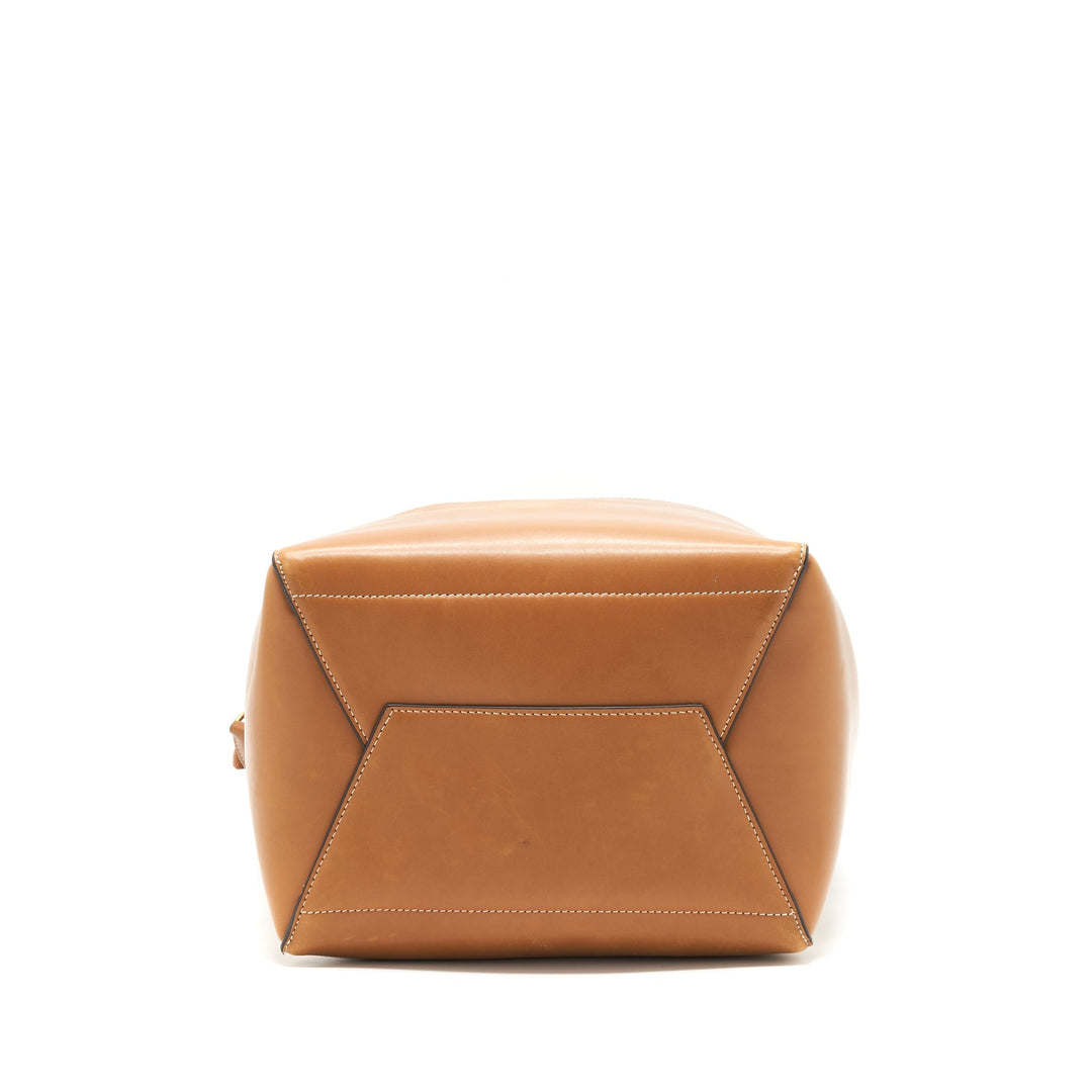 Celine Sangle Bucket Bag brown