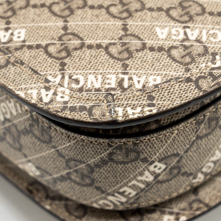Gucci x Top Quality Balenciaga Horsebit 1955 Bag GG Supreme/Top Quality Balenciaga Print Canvas