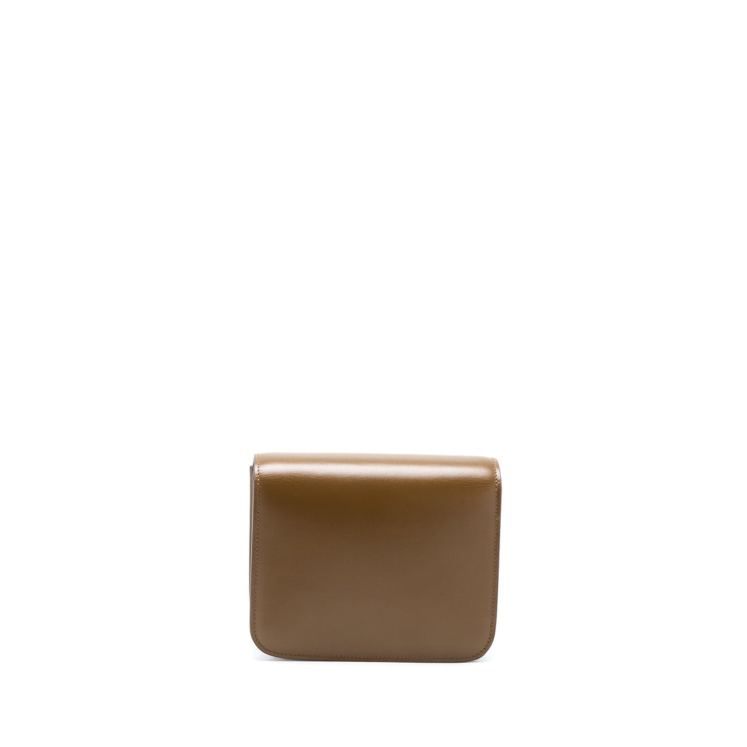 Top Quality Celine Teen Classic Bag in Box Calfskin Camel