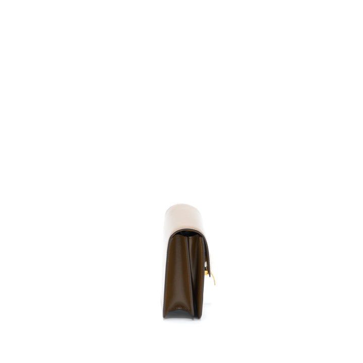 Top Quality Celine Teen Classic Bag in Box Calfskin Camel