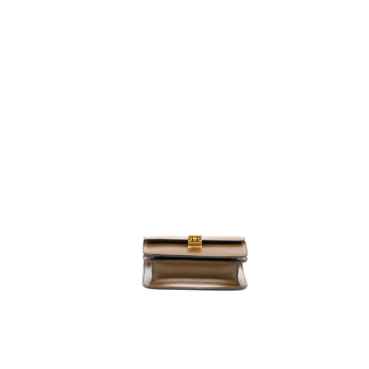 Top Quality Celine Teen Classic Bag in Box Calfskin Camel