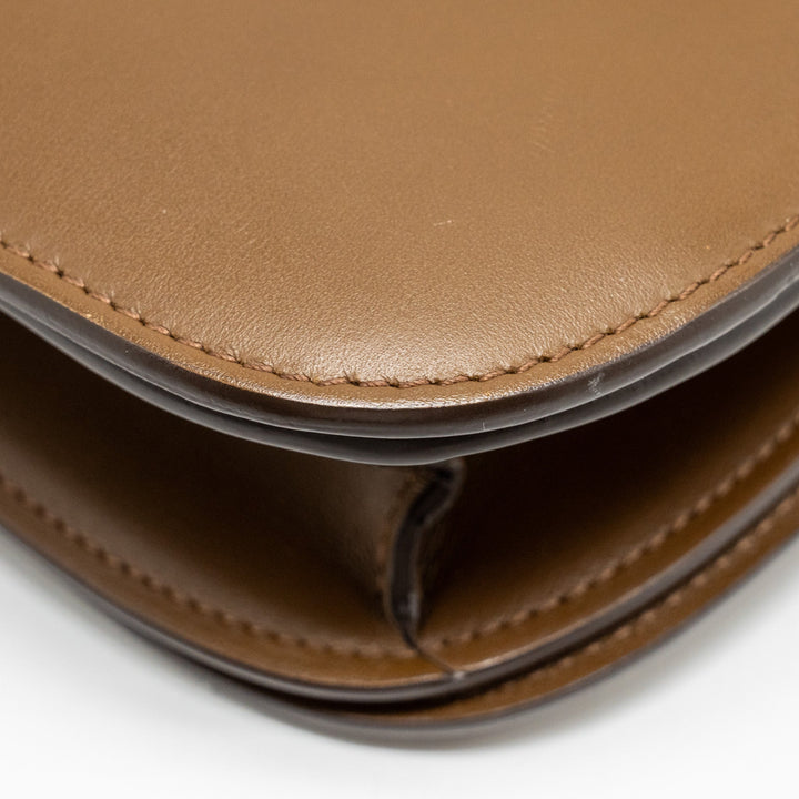 Celine Medium Classic Box Bag Calfskin Camel