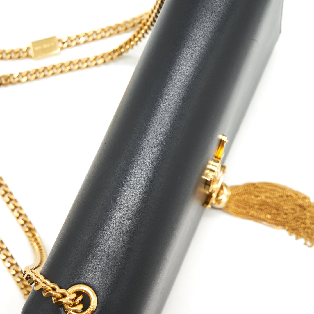 Saint Laurent medium kate bag Tassel black GHW