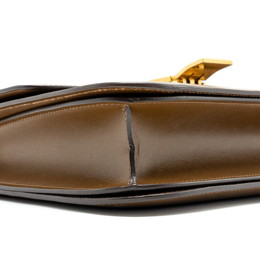 Celine medium classic box bag calfskin camel
