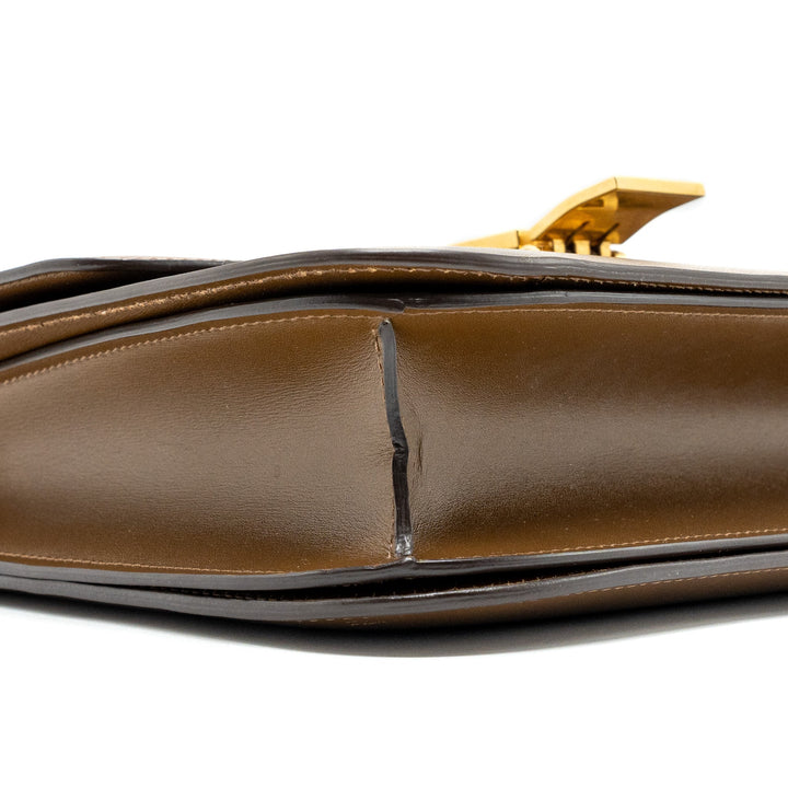 Celine medium classic box bag calfskin camel